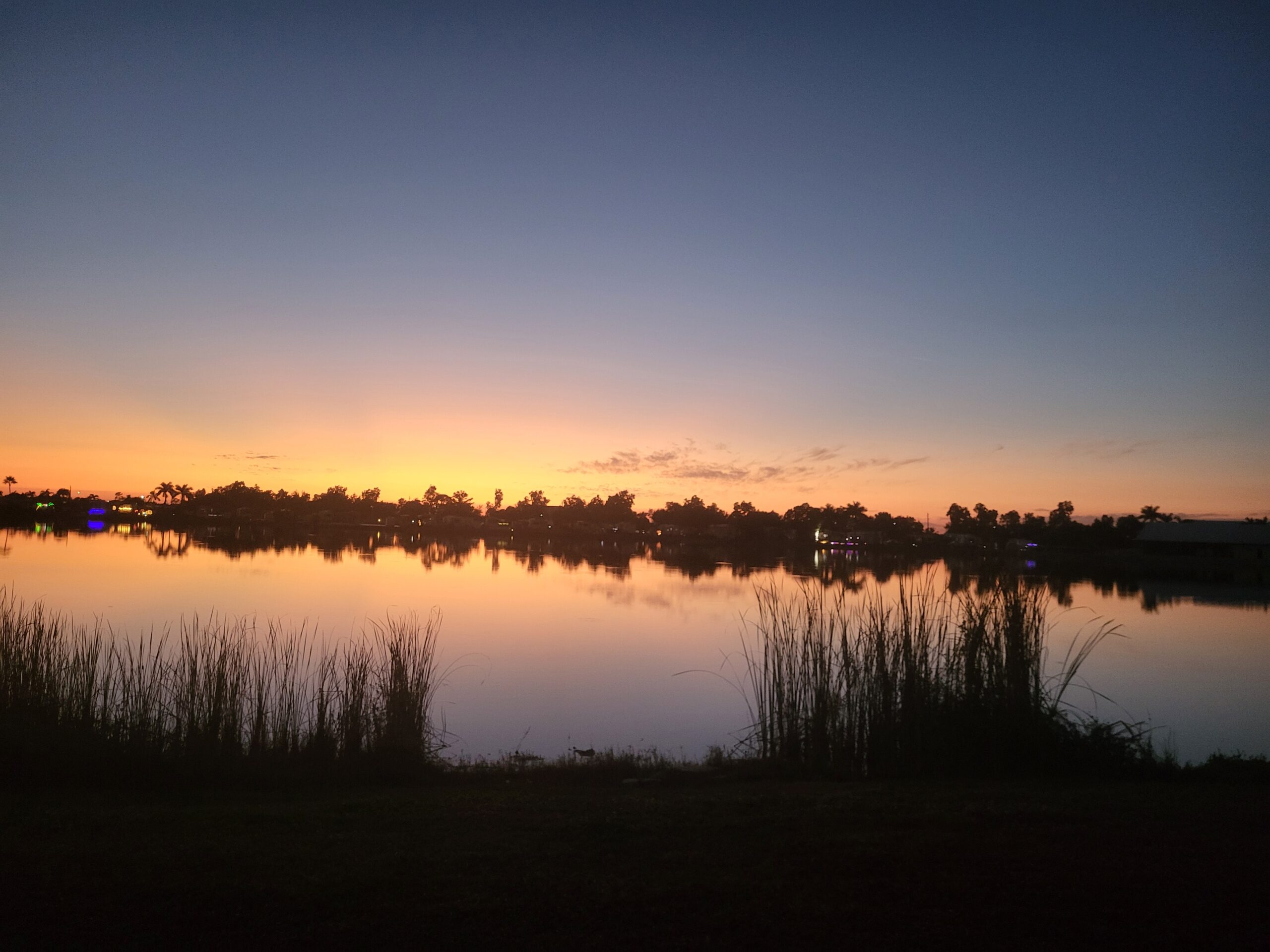 Water's Edge December evening